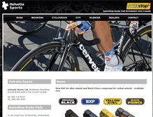 Tablet Screenshot of helvetiasports.com